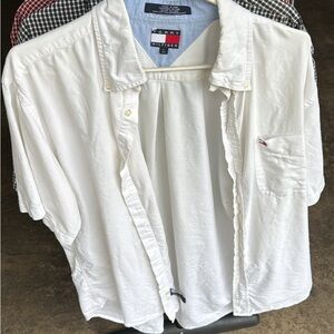 Tommy Hilfiger Crisp White Casual Shirt